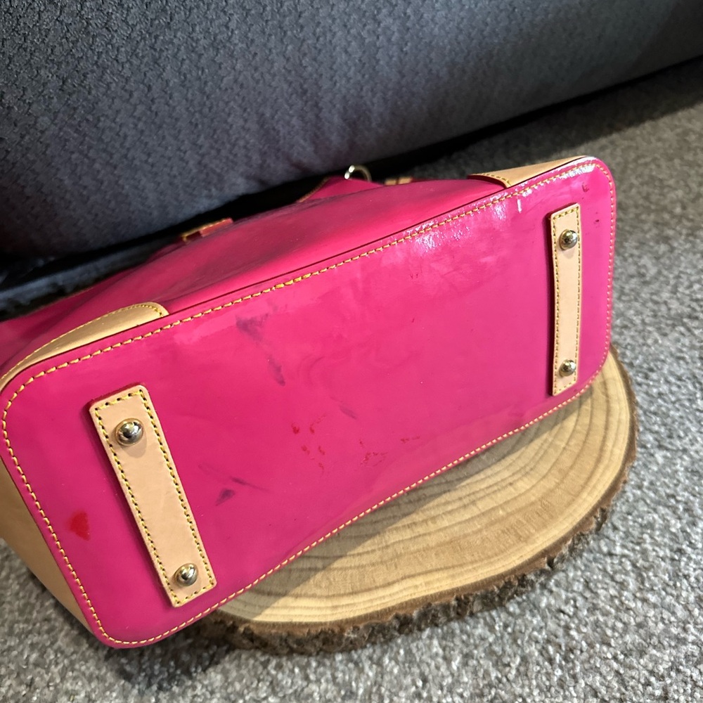 Dooney & Bourke Pink and Tan Women's Bag AS IS - Picture 5 of 15